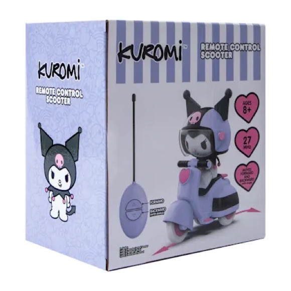 Hello Kitty Remote Control Scooter Kuromi Purple - Picture 3 of 6